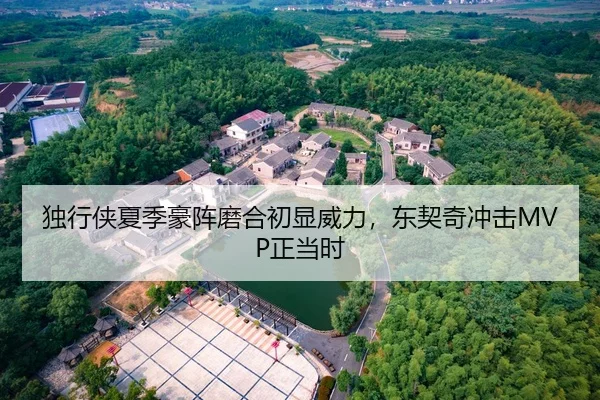 独行侠夏季豪阵磨合初显威力，东契奇冲击MVP正当时